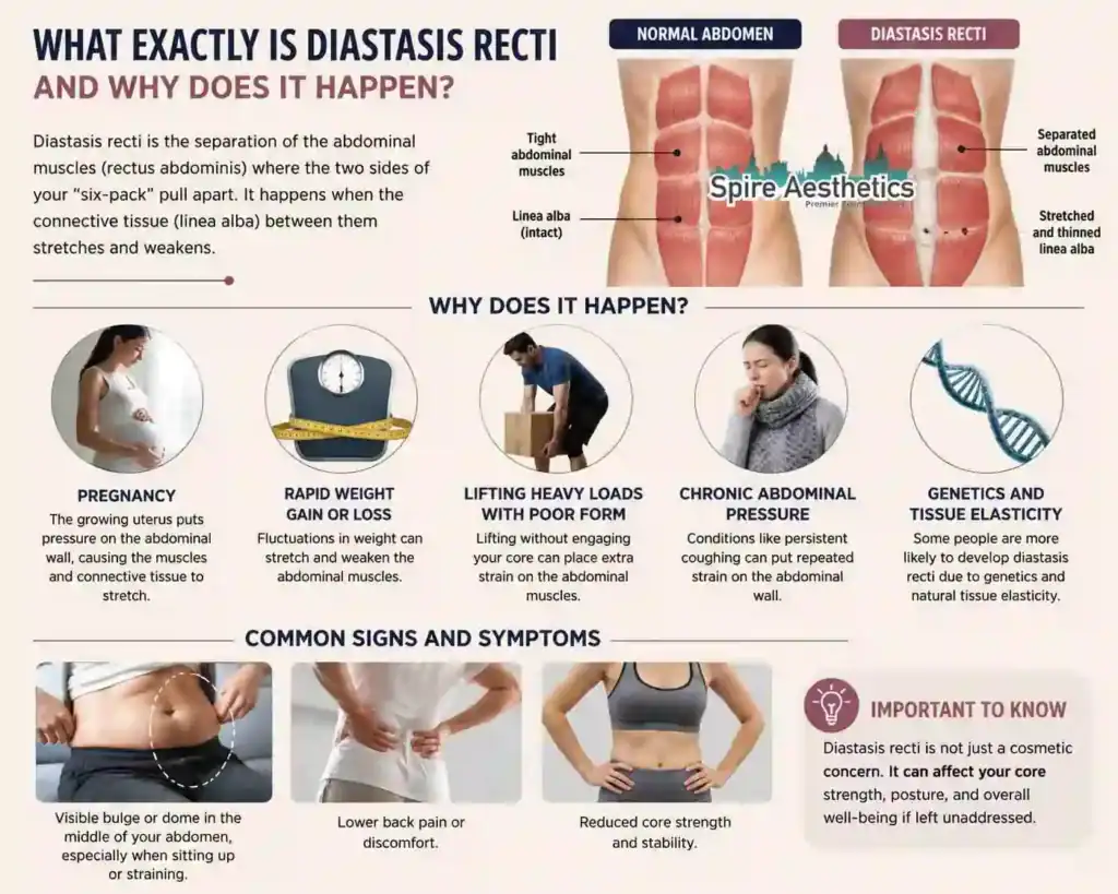What Exactly Is Diastasis Recti and Why Does It Happen Romford?