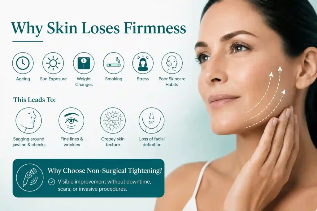 What Makes Skin Lose Firmness and Why Do People Seek Non-Surgical Tightening Romford?