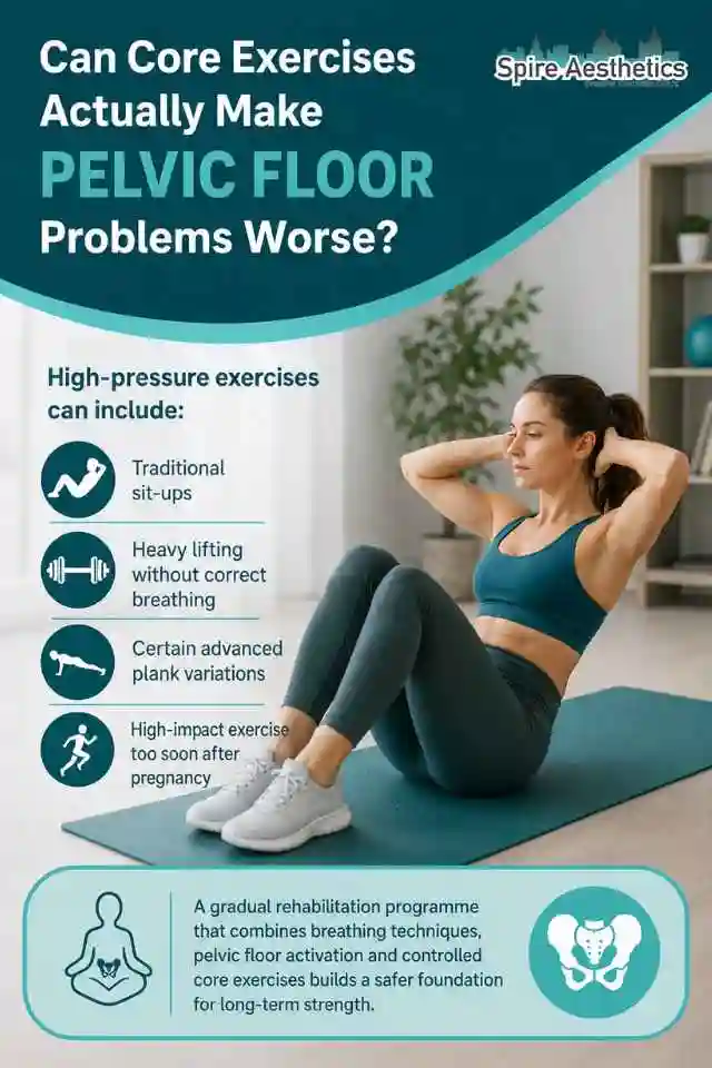 Can Strengthening Your Core Alone Actually Make Pelvic Floor Problems Worse Romford?